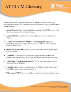 PCNA ATTR-CM glossary